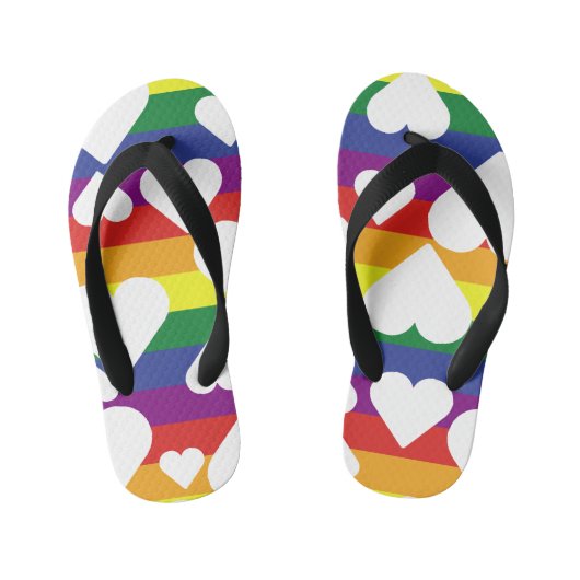 Pride Flips Kinder Teenslippers (Voetbed)