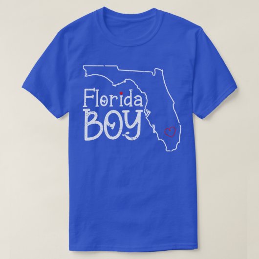Pride Florida Boy Outline Flo Grown T-shirt (Design voorkant)