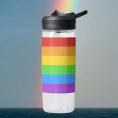 Pride Flow: Regenboogvlag Waterfles