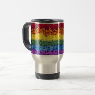 Pride Flower Collectie Travel Mug Reisbeker