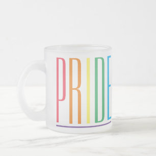 PRIDE Frosted Glass Mok