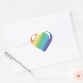 Pride Galaxy Heart Sticker (Envelop)