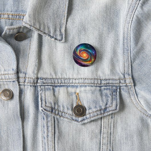 Pride Galaxy - Ronde Button 3,2 Cm (In situ)