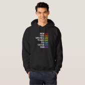 Pride Gay Agenda Mongay Pride Calendar Hoodie (Voorkant volledig)