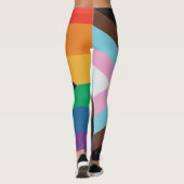 Pride gay lgbt regenboogvlag leggings (Achterkant)