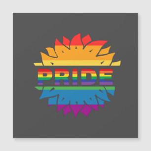Pride-gay lgbtq-queer-regenboogzonnebloem