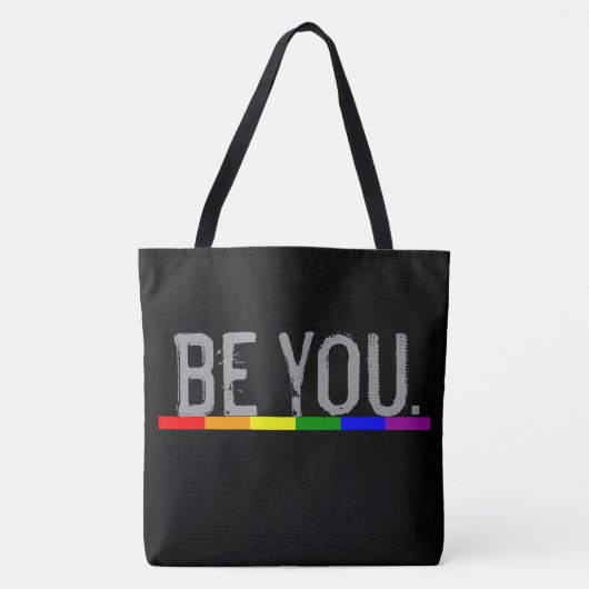 Pride Gay Pride ben jij Tote Bag (Voorkant)