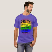 Pride Gay Pride Cant heeft te veel regenbogen T-shirt (Voorkant volledig)