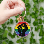 Pride Gay Pride Rise omhoog Sleutelhanger (Hand)