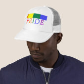 Pride Gay Rainbow Trucker Pet (In situ)