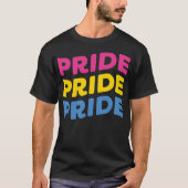 PRIDE (gebogen): Pan T-shirt (Voorkant)