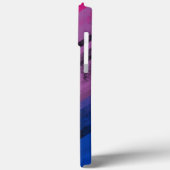 Pride Gelijkheid Bi Vlag Grunge Strepen LGBTQIA Case-Mate iPhone Case (Achterkant / Links)