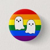 Pride Ghosts Ronde Button 3,2 Cm (Voorkant)