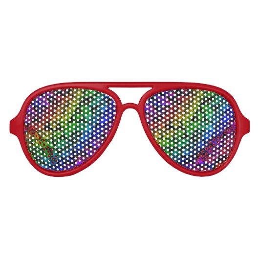 Pride Glas Aviator Zonnebril (Voorkant)