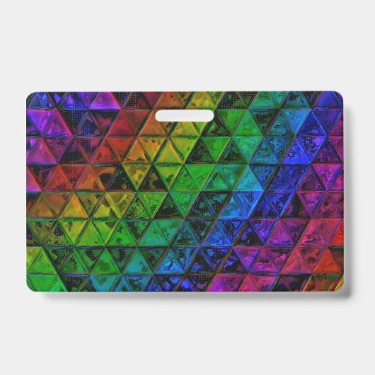 Pride Glas  Badge (Voorzijde)