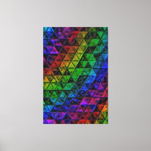 Pride Glas Canvas Afdruk (Voorkant)