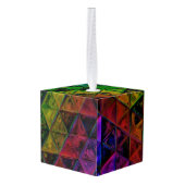 Pride Glas Decoratie (Achter hoekig)