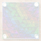Pride Glas Glazen Onderzetter (Achterkant)