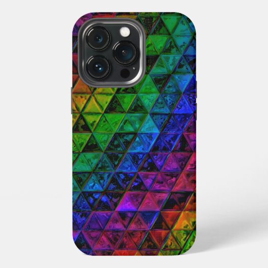 Pride Glas iPhone Hoesje (Achterkant)