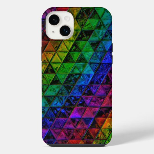 Pride Glas  iPhone Hoesje (Achterkant)