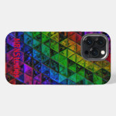 Pride Glas iPhone Hoesje (Achterkant horizontaal)