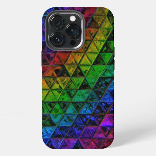 Pride Glas iPhone Hoesje (Achterkant)