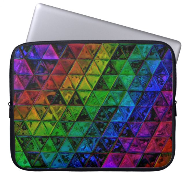 Pride Glas  Laptop Sleeve (Voorkant)