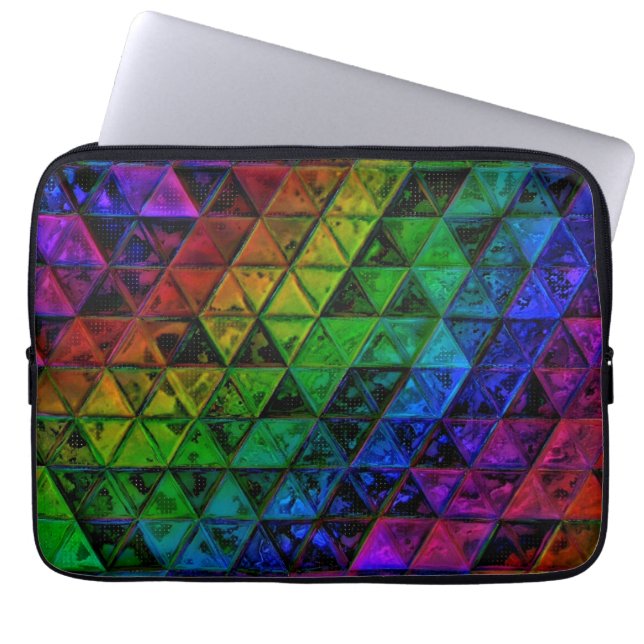 Pride Glas  Laptop Sleeve (Voorkant)