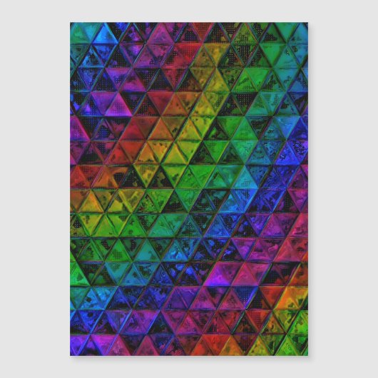 Pride Glas Magnetische Uitnodiging (Voorkant)
