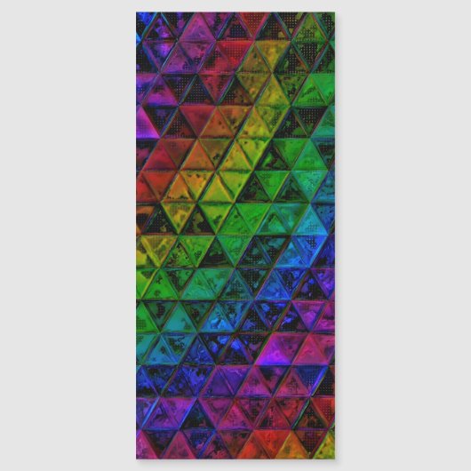 Pride Glas  Magnetische Uitnodiging (Voorkant)