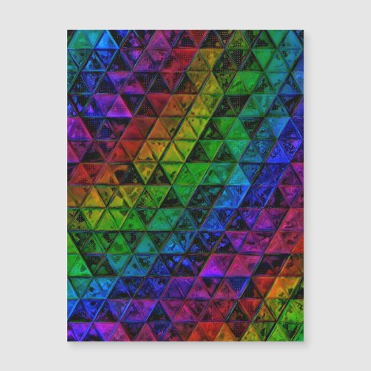 Pride Glas Magnetische Uitnodiging (Voorkant)