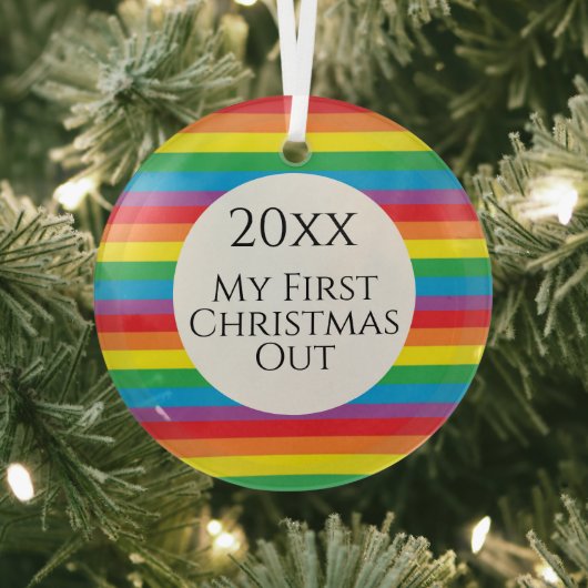 Pride Glas Ornament (Insitu)