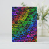 Pride Glas Save The Date (Staand voorkant)