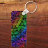 Pride Glas Sleutelhanger (Achterkant)