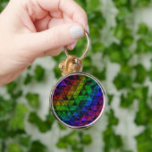 Pride Glas Sleutelhanger (Hand)