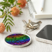 Pride Glas Sleutelhanger (Zijkant)