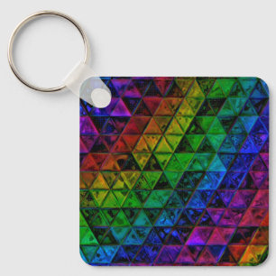 Pride Glas Sleutelhanger