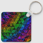 Pride Glas Sleutelhanger (Achterkant)
