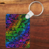 Pride Glas Sleutelhanger (Achterkant)