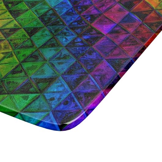 Pride Glas Snijplank (Hoek)