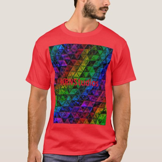 Pride Glas T-shirt (Voorkant)