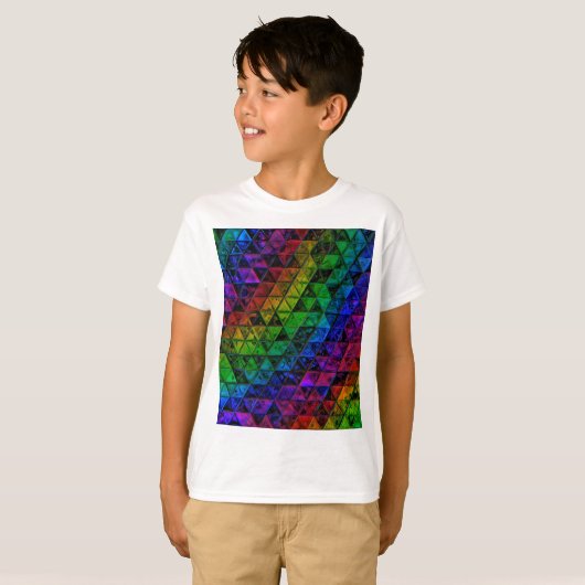 Pride Glas  T-shirt (Voorkant volledig)