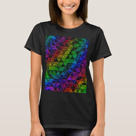 Pride Glas T-shirt (Voorkant)