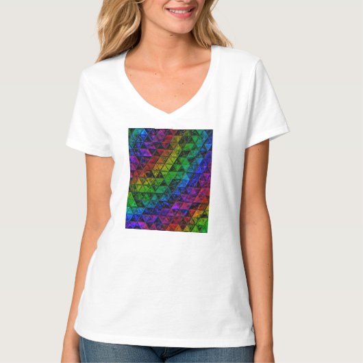 Pride Glas  T-shirt (Voorkant)
