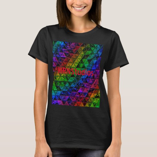 Pride Glas T-shirt (Voorkant)