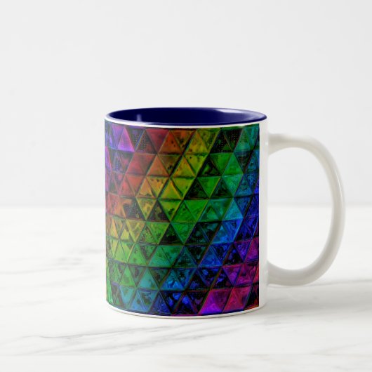 Pride Glas  Tweekleurige Koffiemok (Rechts)