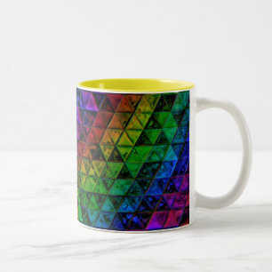 Pride Glas  Tweekleurige Koffiemok