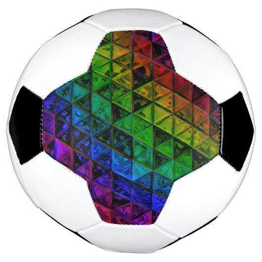 Pride Glas Voetbal (Gedraaid)