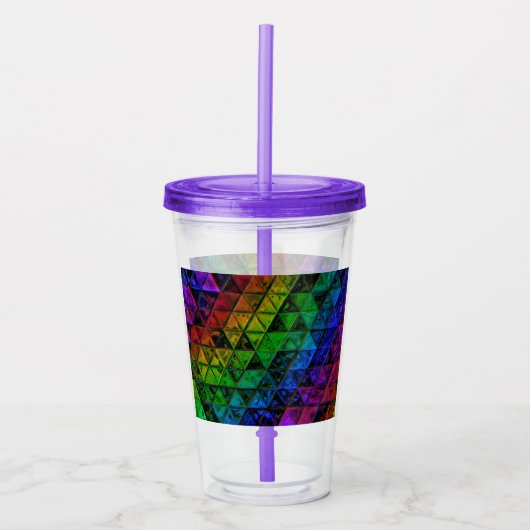 Pride Glass Acryl Drinkbeker (Voorkant)