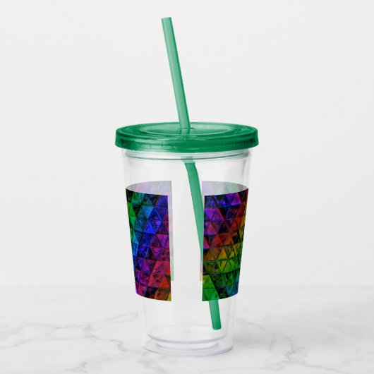 Pride Glass Acryl Drinkbeker (Links)